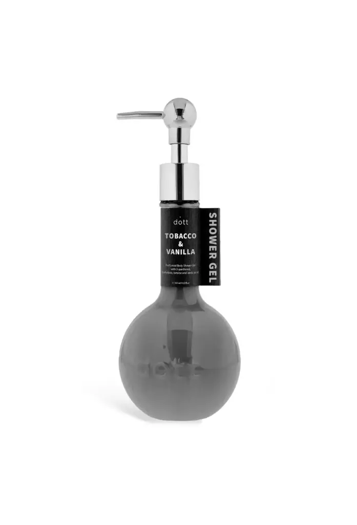 Dott-Perfumed Shower Gel with D-Panthenol, Trehalose, Betaine And Lactic Acid | TOBACCO & VANILLA 350ml