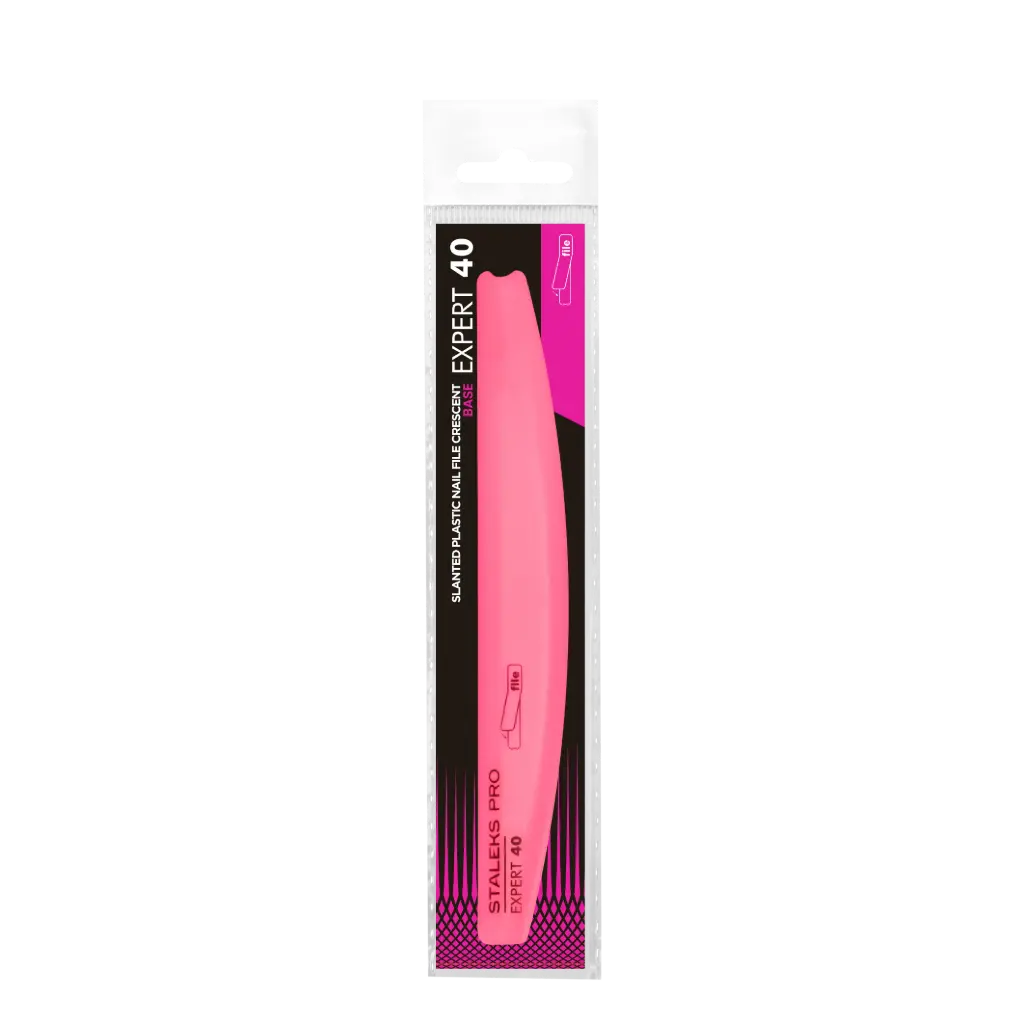 [SPBE-40] Staleks-Crescent Beveled Plastic Base for Nail Expert 40