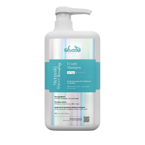 Sweet-Mermaid Waves Curly Shampoo-980ml