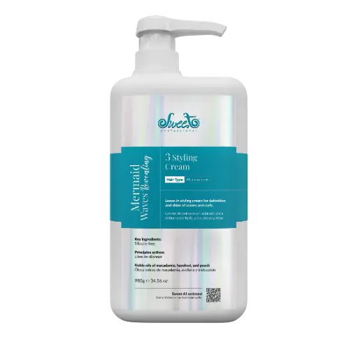 Sweet-Mermaid Waves Styling Cream-980ml